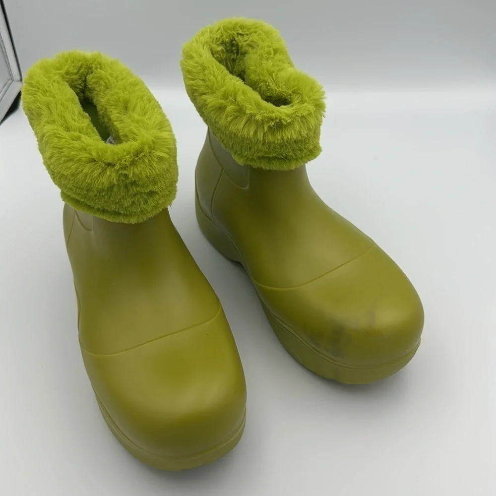 NOIZE Etta vegan rain boots Lime Green EU38